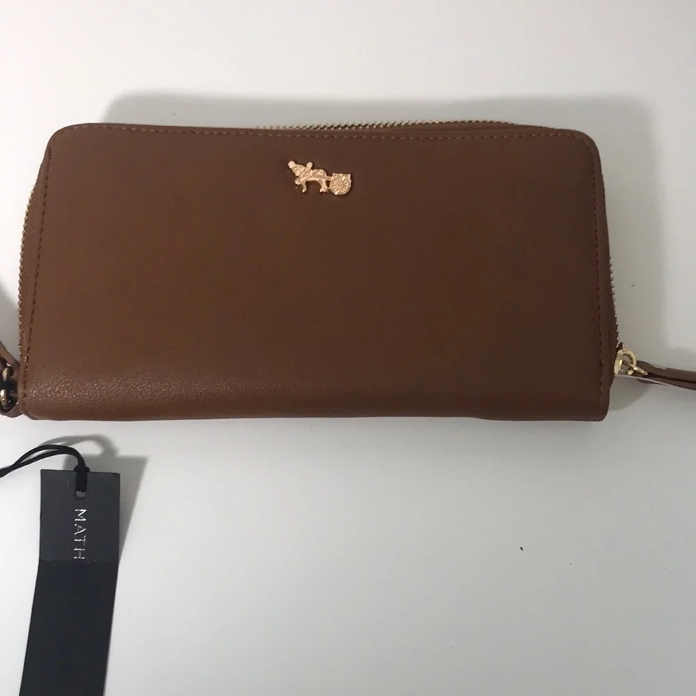 MATHEW + JULIAN WALLET COGNAC
